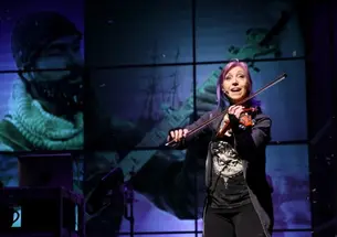 Valerie Vigoda in 'Ernest Shackleton Loves Me' (photo by Jeff Carpenter for ACT Theatre, Seattle)