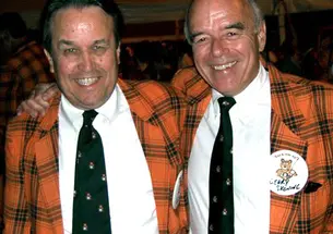 Scott Andrews ’64, left, and Gerald D. Skoning ’64