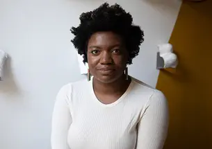 This is a headshot photo of Ogemdi Ude ’16.