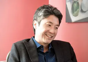 Princeton professor and ­novelist Chang-rae Lee in his home office, where he does his writing.
