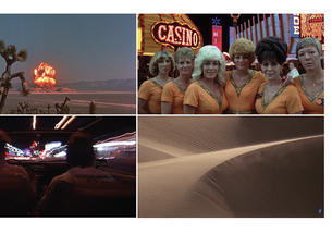 Four stills from Koyaanisqatsi