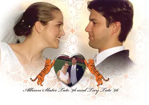 Allison Slater Tate ’96 and Trey Tate ’96