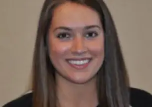 Sarah Daschbach â16âs serves helped Princeton open the Ivy League season with a win over Penn. (Office of Athletic Communications)