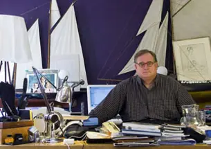 Eric Kuhne *83 and his firm designed Titanic Belfast, a new exhibition center that opened March 31. (Photo: Ron Kennard/Wikipedia)