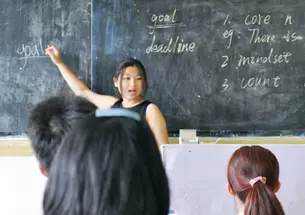 Sohee Hyung ’16 leads an English class in Jishou, China, in the summer of 2013 as a Princeton in Asia intern. Study abroad programs and internships enable our students to engage their many scholarly and cultural interests in Asia.