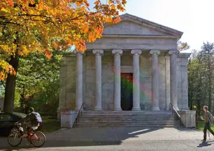 Whig Hall is one of three buildings whose renovation we marked this fall.