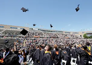 Our newest alumni celebrate their Commencement with the dazzling energy they’ve brought to Princeton since their arrival.