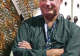 Dean for Research A. J. Stewart Smith *66 at the BaBar high-energy physics experiment at the SLAC National Accelerator Laboratory near Stanford University. 