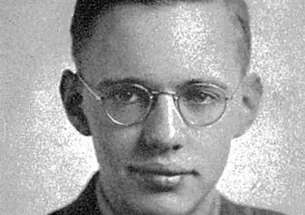 Donald H. Voss ’44 *49 in the 1944 Nassau Herald.