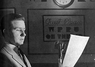 H. Grant Theis â42, founder of WPRU, which later became WPRB. (PAW Archives, Feb. 24, 1941)