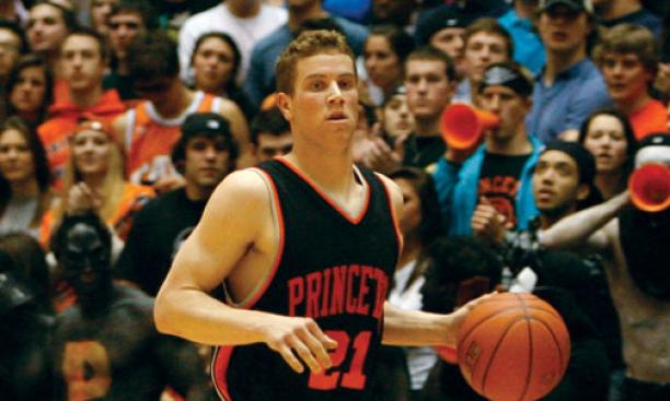  Fans filled Jadwin Gym to see Marcus Schroeder ’10 and the Tigers take on Cornell Feb. 13.