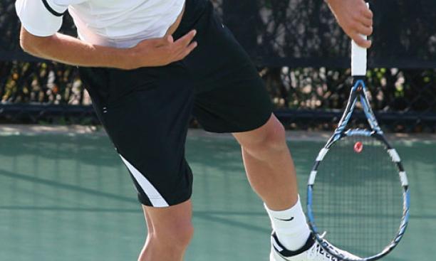  Top player Matija Pecotic ’13 was undefeated in Ivy League singles matches.