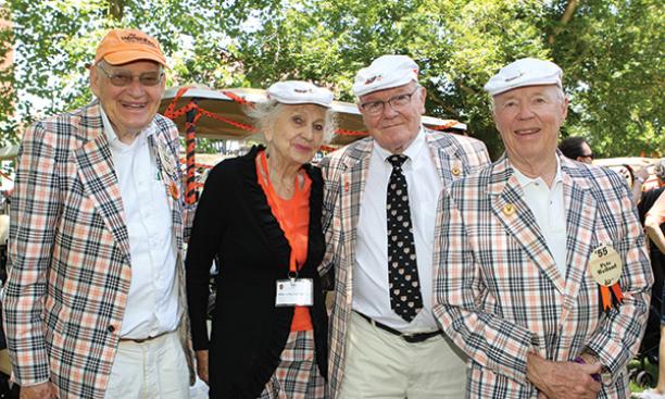 Class of 55 at the P-rade