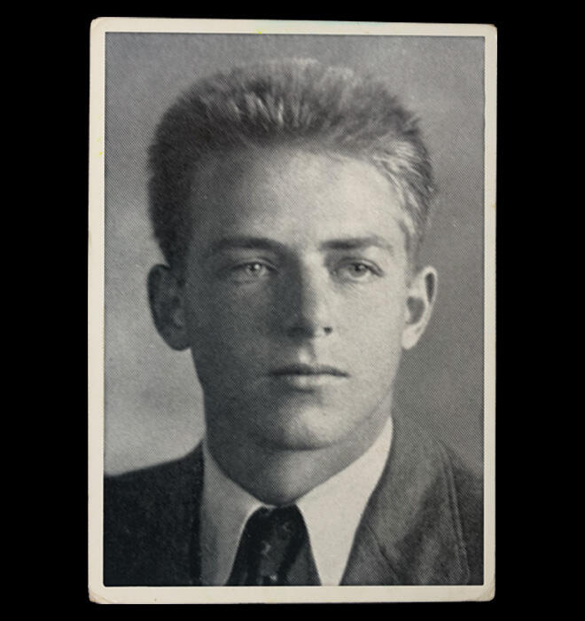 Class photo of Theodore von Laue ’39 *44