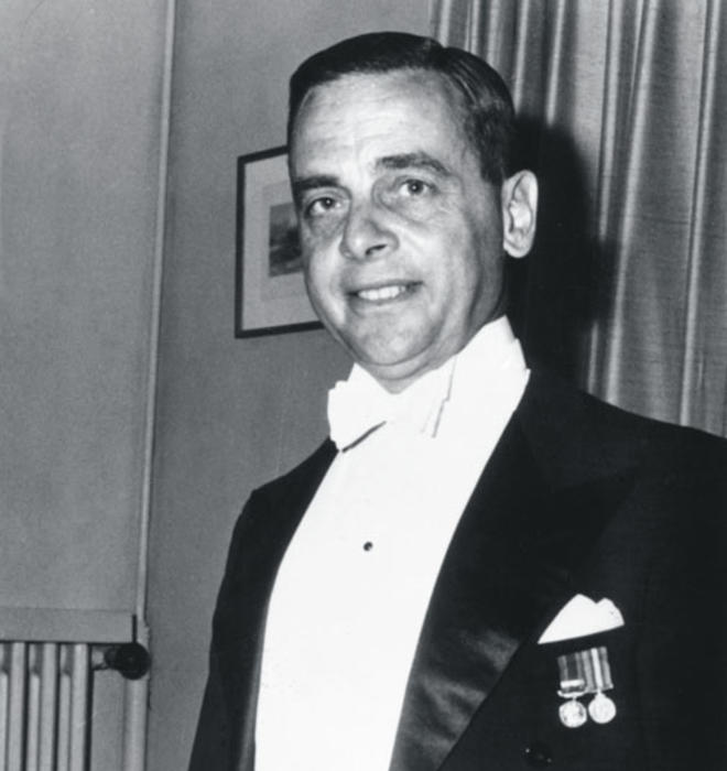 Goldschlag during his days as a diplomat. This undated photograph probably was taken when he was ­posted in Turkey, between 1967 and 1971.