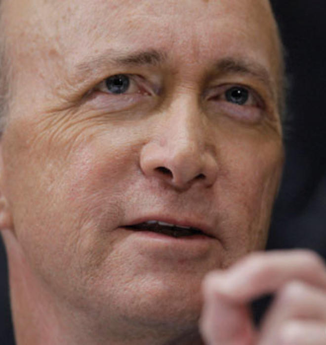 Indiana Gov. Mitch Daniels ’71 giving his State of the State address in January.