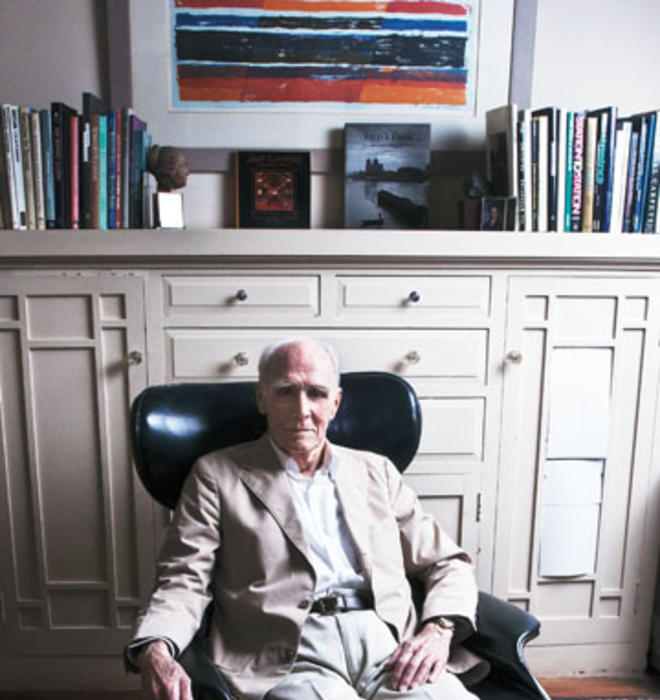 William Lakeland ’44 at his home in Berkeley, Calif.