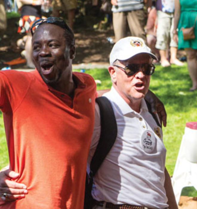 PASSING THROUGH THE P-RADE — submitted by Marc Aaron Melzer ’02
