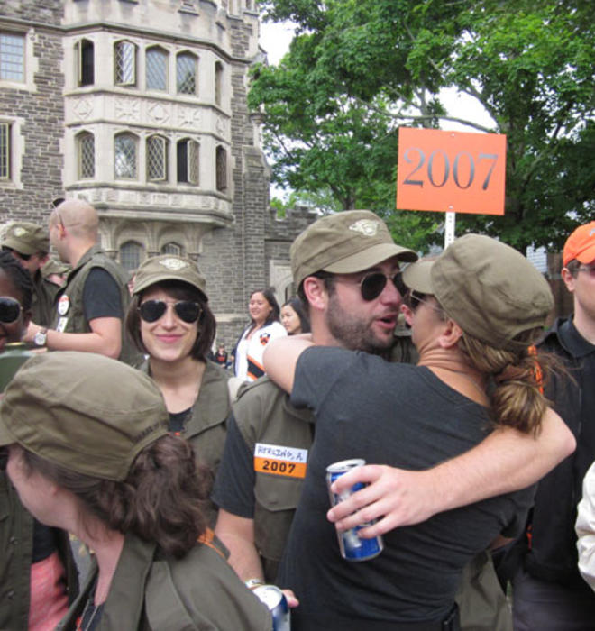 HARGADON'S HEROES HUG - submitted by Rosalie Norair '76