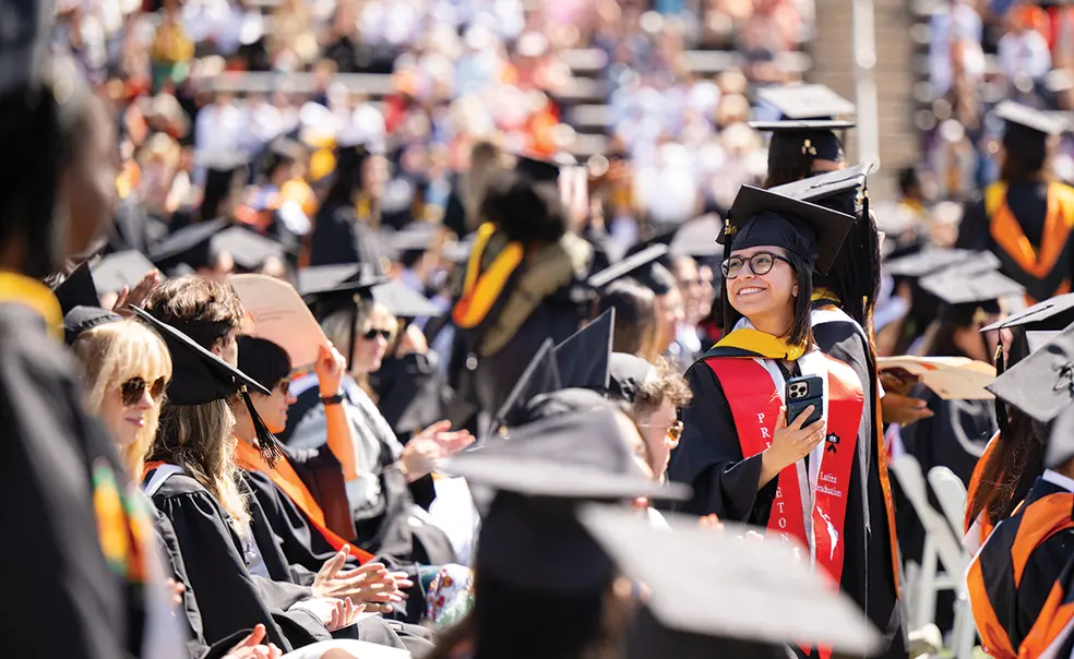 At 2024 Commencement, Grads Celebrate Learning Together At 2024 Commencement, Grads Celebrate Learning Together