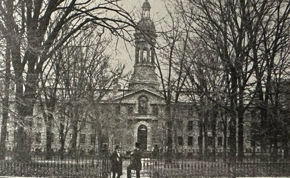 civilwarrecollections3.jpg Nassau Hall at the Beginning of the Civil War