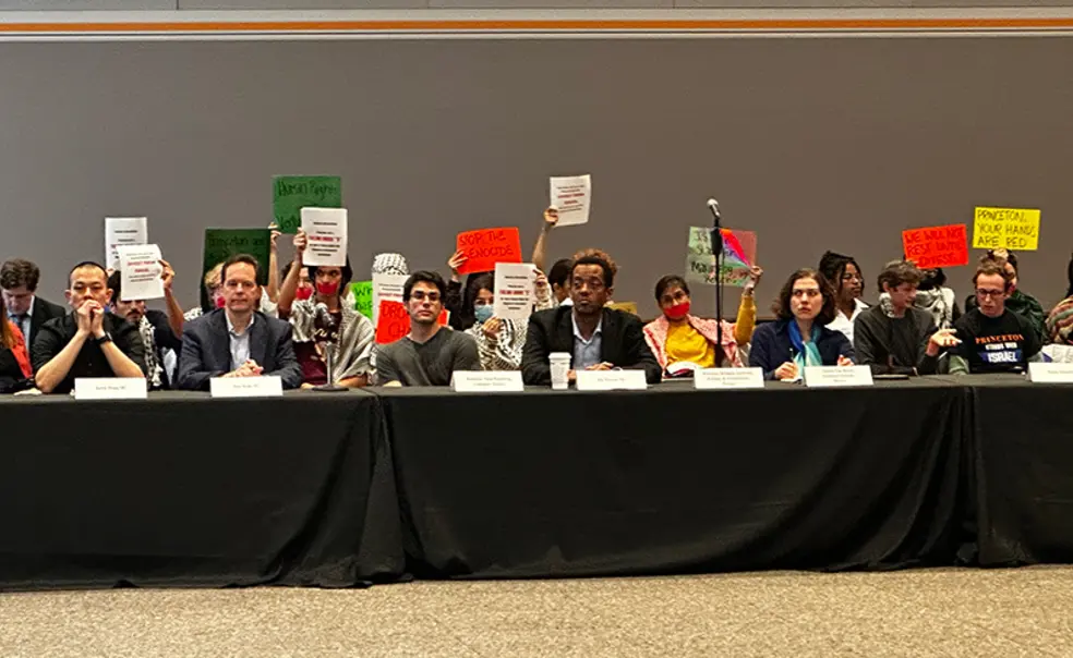 Princeton Community Asked to Weigh In on Israel Divestment Proposal Princeton Community Asked to Weigh In on Israel Divestment Proposal