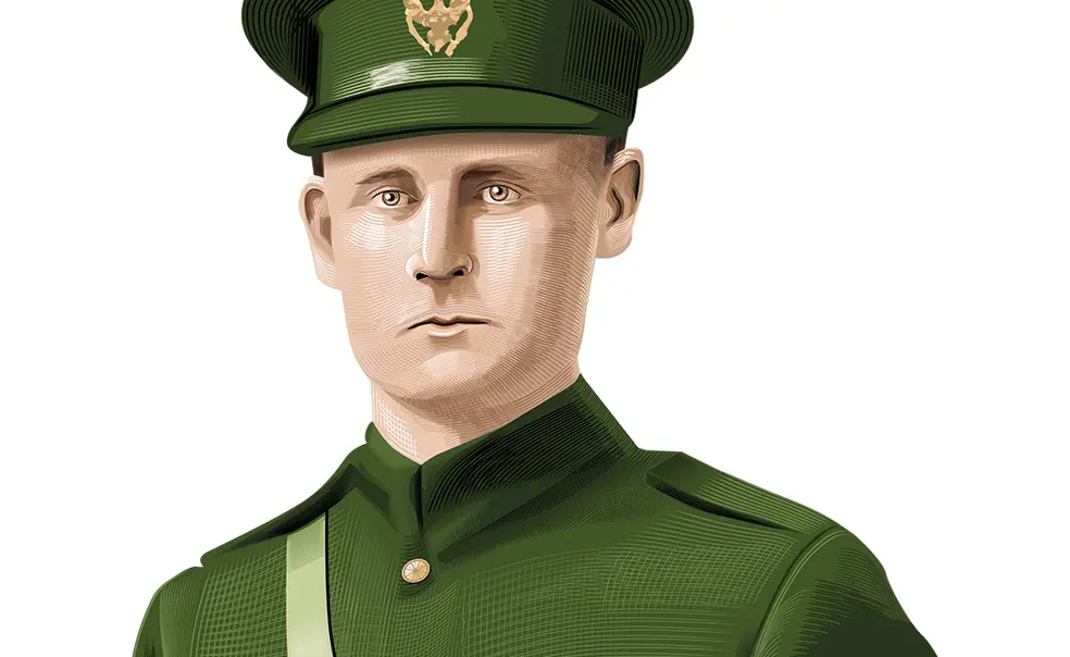 PORTRAIT_William Neely.jpg An illustration of William Hamlin Neely 1917 wearing a military uniform.