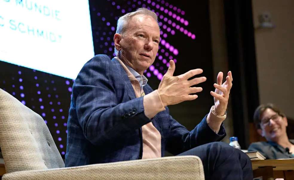 Eric Schmidt ’76, Former Google CEO, Talks About the Future of AI Eric Schmidt ’76, Former Google CEO, Talks About the Future of AI