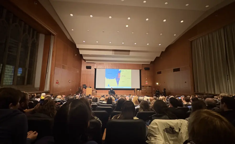 Pro-Israel Speaker Dismisses Palestinian Ethnicity as ‘Narrative of Victimhood’ Pro-Israel Speaker Dismisses Palestinian Ethnicity as ‘Narrative of Victimhood’