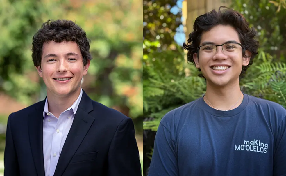 Senior and Young Alum Named Marshall Scholars Senior and Young Alum Named Marshall Scholars