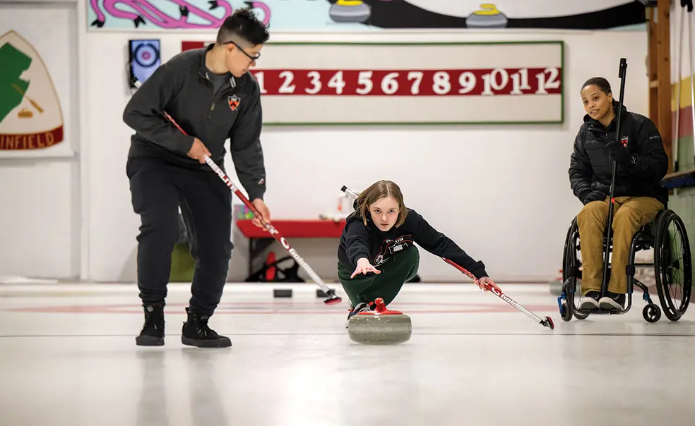 Curling Slides Its Way into Princeton’s Club Sports Scene 