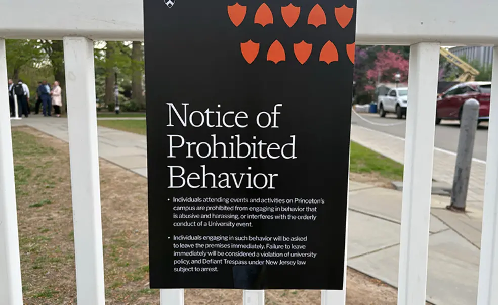 No Disruptions as Israeli Ambassador Yechiel Leiter Speaks in McCosh Hall No Disruptions as Israeli Ambassador Yechiel Leiter Speaks in McCosh Hall