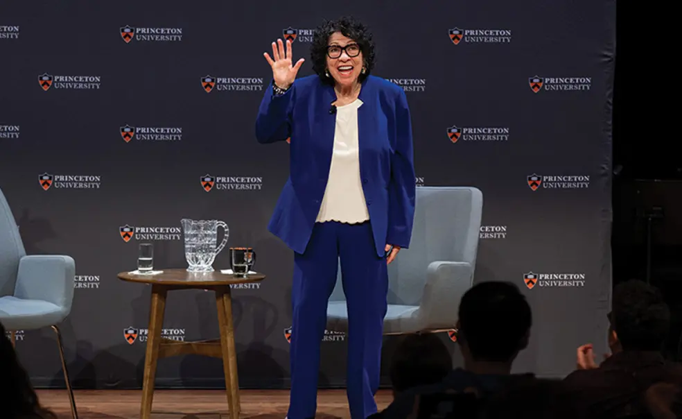 Justice Sonia Sotomayor ’76 Discusses Rule of Law in Q&A for Princeton Students Justice Sonia Sotomayor ’76 Discusses Rule of Law in Q&A for Princeton Students