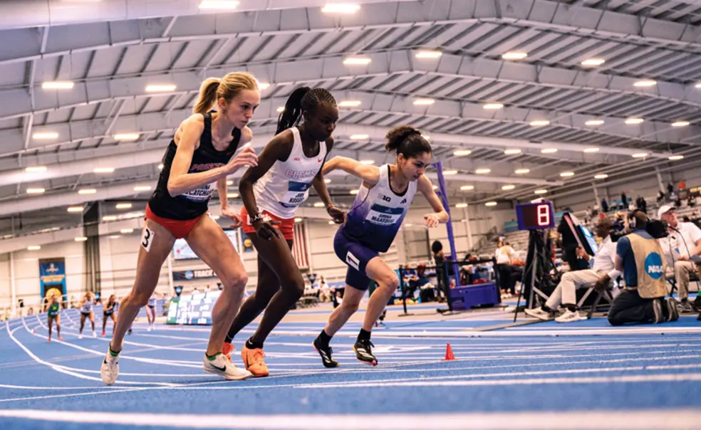 After a Historic Mile, Mena Scatchard ’25 Looks Toward Ivy Triple Crown