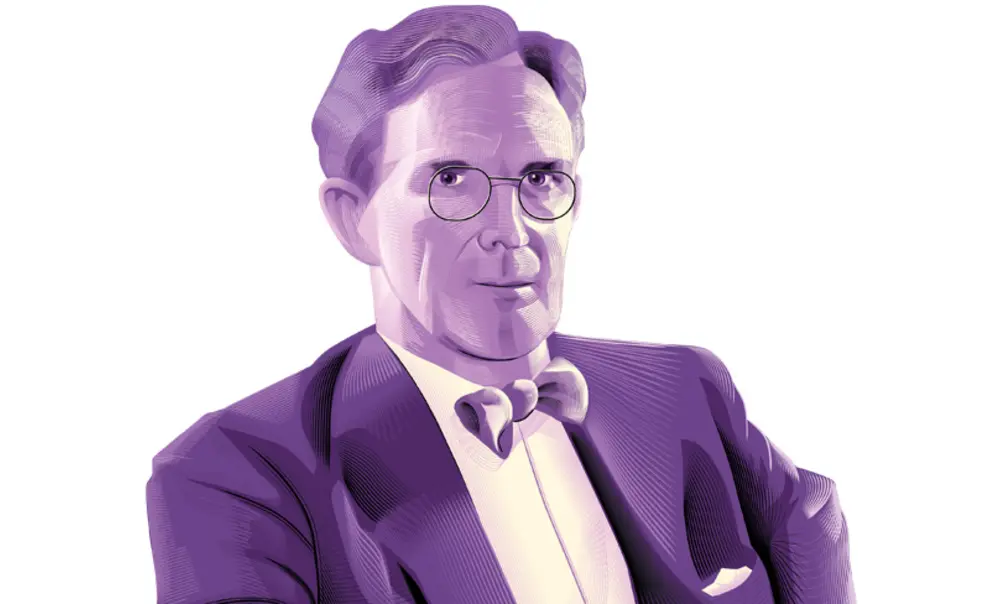 Illustrated portrait of Henry DeWolf Smyth *1921