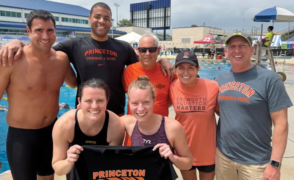 Alumni Swimmers Maintain Competitive Spirit in Masters Meets
