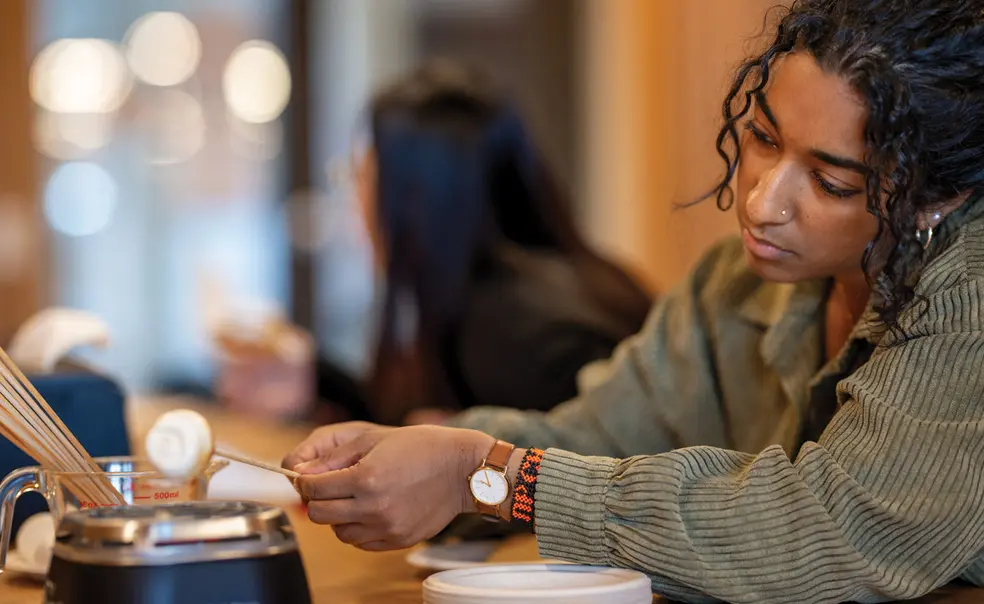 Roasting Marshmallows and Coffee, Students Learn Tasty STEM Lessons