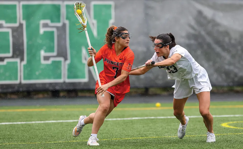 Two Seniors Are Leading Women’s Lacrosse Offense With Passing Skills Two Seniors Are Leading Women’s Lacrosse Offense With Passing Skills