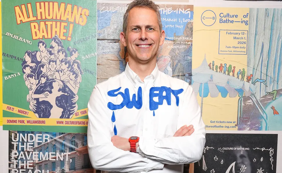 Robert Hammond ’92 Hosted a Sauna Festival During a Brooklyn Blizzard
