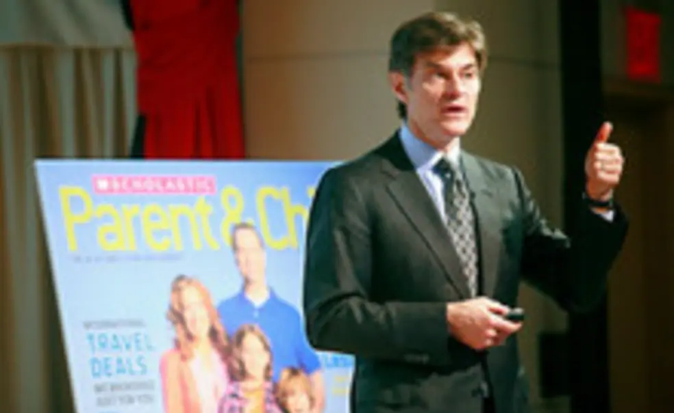 Dr. Oz addresses mental and physical health in campus talk