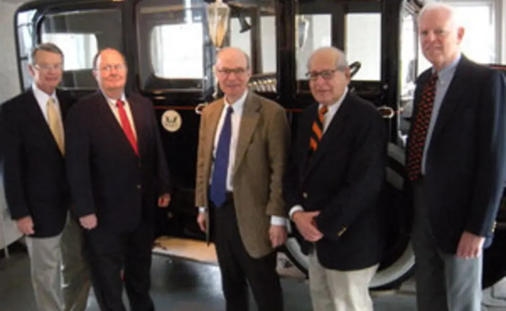 Tigers of the Week: Alumni commemorating Woodrow Wilson 1879