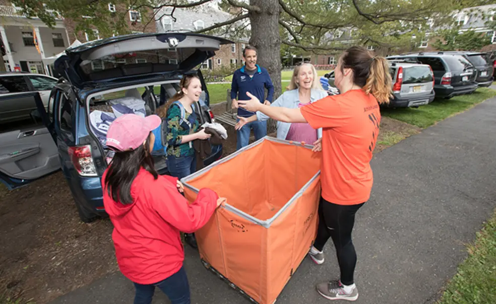 The Whole Student: College Dropoff 101