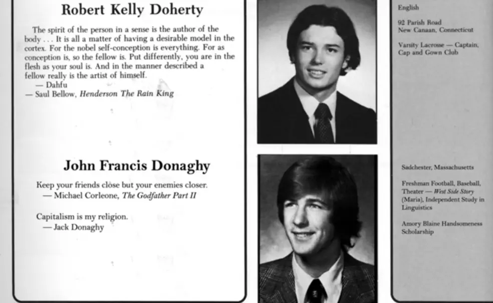 A fond farewell to Jack Donaghy '81 A fond farewell to Jack Donaghy '81