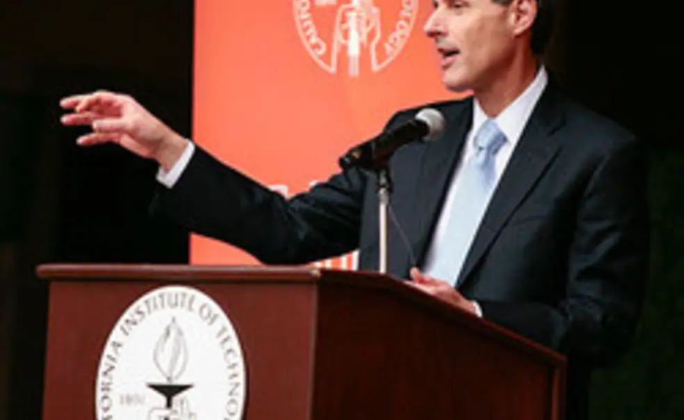 Tiger of the Week: Physicist Thomas Rosenbaum *82, the Next President of Caltech Tiger of the Week: Physicist Thomas Rosenbaum *82, the Next President of Caltech