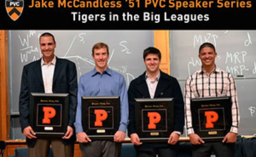Varsity Club Hosts Princeton's Major Leaguers
