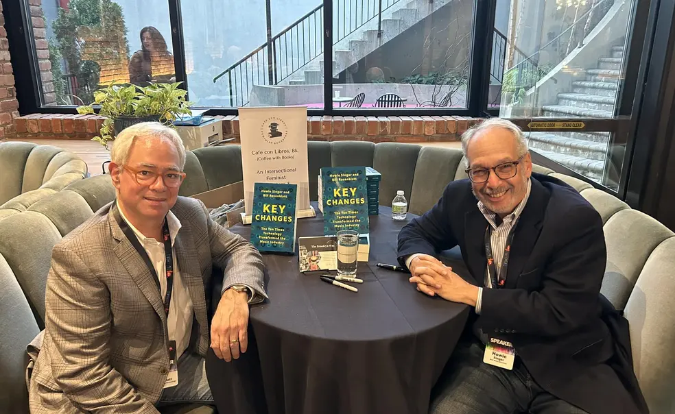 Bill Rosenblatt ’83 and Howie Singer Explore Technological Advancements in Music Bill Rosenblatt ’83 and Howie Singer Explore Technological Advancements in Music