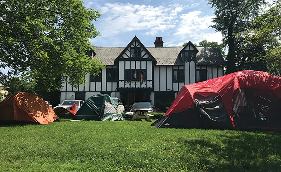 At Terrace Club Reunions, It’s Tradition to Sleep Under the Stars At Terrace Club Reunions, It’s Tradition to Sleep Under the Stars