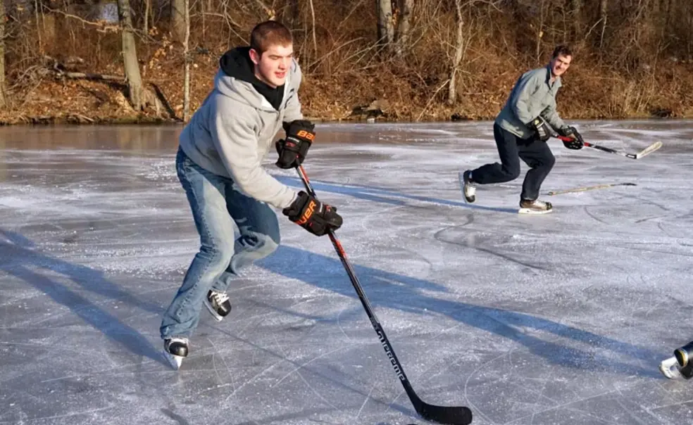Slide Show: Skating on Lake Carnegie Slide Show: Skating on Lake Carnegie