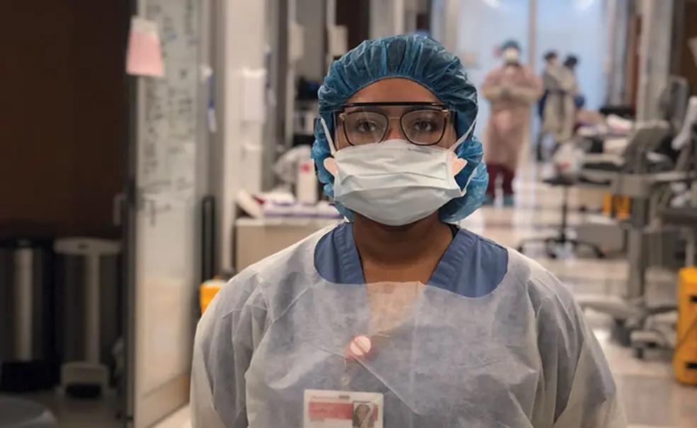 New York Nurse Lauren Edmonds ’10 Battles COVID-19 and Fear New York Nurse Lauren Edmonds ’10 Battles COVID-19 and Fear