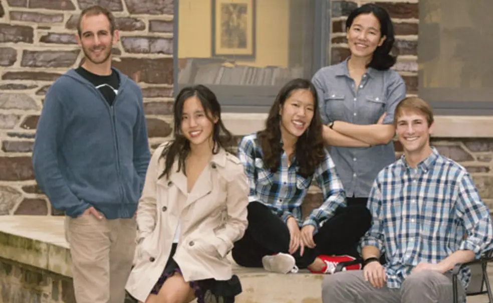Editor_OTCwriters5177.jpg PAW’s On the Campus writers, from left: Gregory Rosalsky GS, Tara Thean, Lillian Li ’13, Angela Wu ’12, and Eric Silberman ’13.